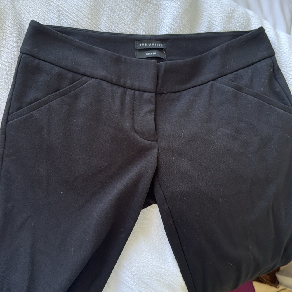 The Limited Black Drew Fit Pants
